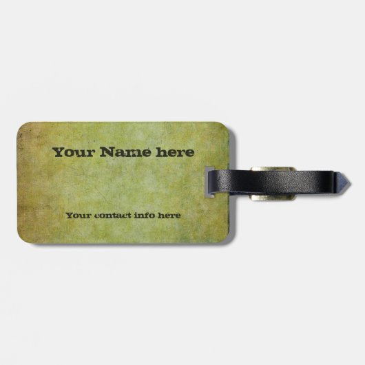 Vliegen | Het is een staat van geest Bagagelabel (Achterkant horizontaal)