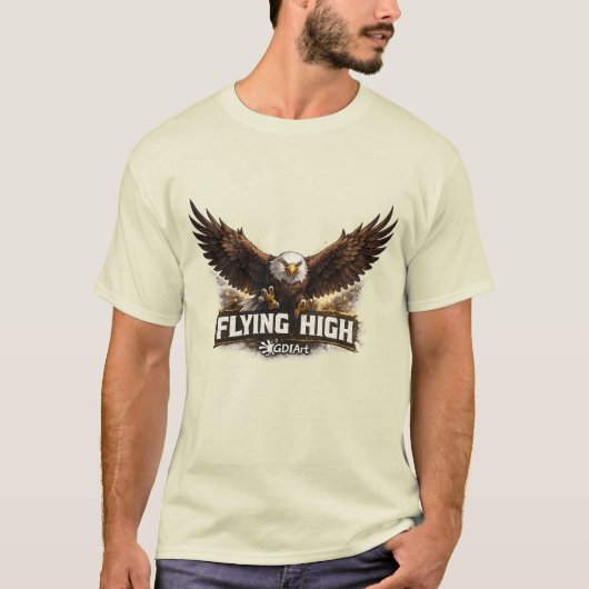 VLIEGEN HOGER T-SHIRT (Voorkant)