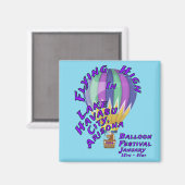 Vliegen hoog in Lake Havasu City Arizona Magneet (Voorkant / Achterkant)