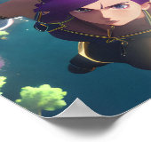 Vliegen in de lucht poster (Hoek)