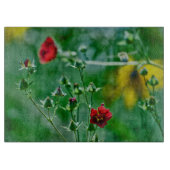 Vliegen in de tuin snijplank (Voorkant)