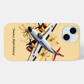 "Vliegen in luxe" Case-Mate iPhone Case (Achterkant (horizontaal))