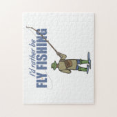 Vliegen in wateren legpuzzel (Verticaal)