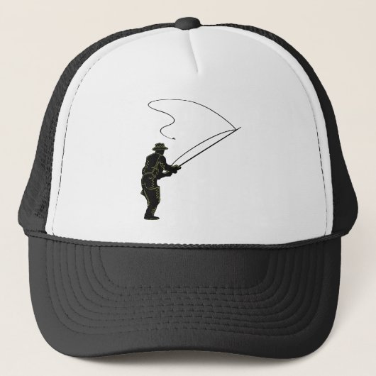 Vliegen in wateren trucker pet (Voorkant)