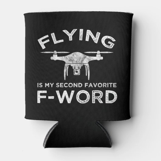 Vliegen is mijn tweede favoriete F-woord Blikjeskoeler (Voorkant)