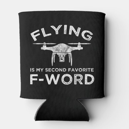 Vliegen is mijn tweede favoriete F-woord Blikjeskoeler (Achterkant)