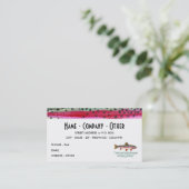 Vliegen - Izak Walton Visitekaartje (Staand voorkant)