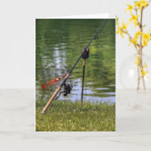 Vliegen Kaart (Gele Bloem)