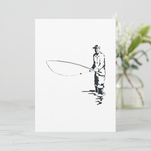 Vliegen Kaart (Staand voorkant)