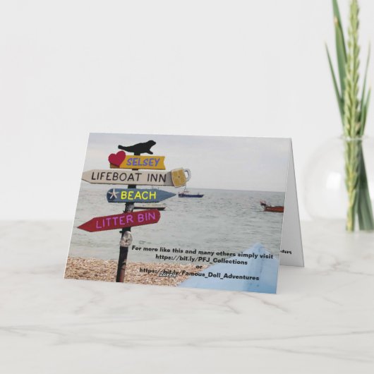 Vliegen Kaart (Achterkant)