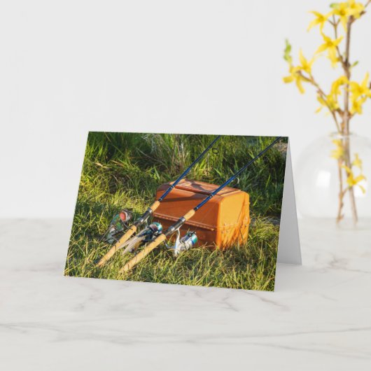 Vliegen Kaart (Gele Bloem)