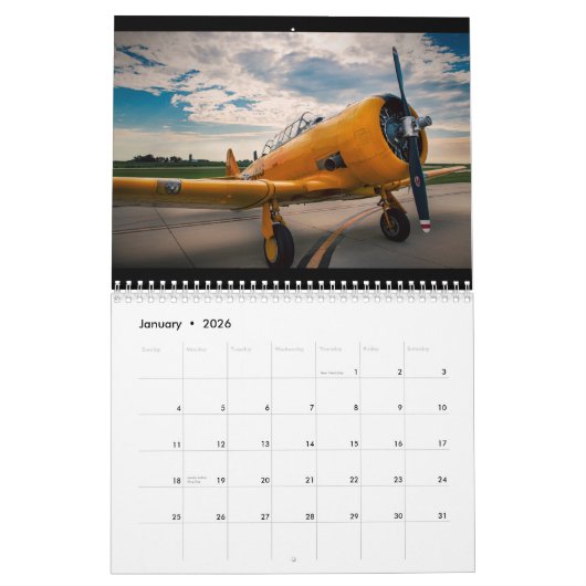 Vliegen Kalender (Jan 2026)