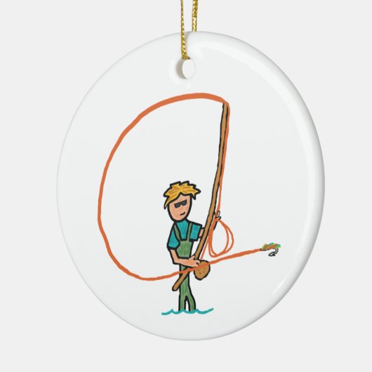 Vliegen Keramisch Ornament (Links)