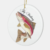 Vliegen Keramisch Ornament (Links)