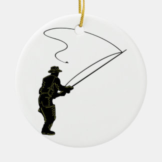 Vliegen Keramisch Ornament