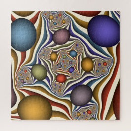 Vliegen, kleurrijke moderne Abstracte fractale kun Legpuzzel