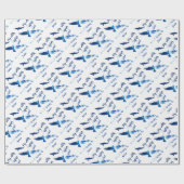 Vliegen met adelaars cadeaupapier (Vlak)