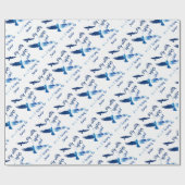 Vliegen met adelaars cadeaupapier (Vlak)