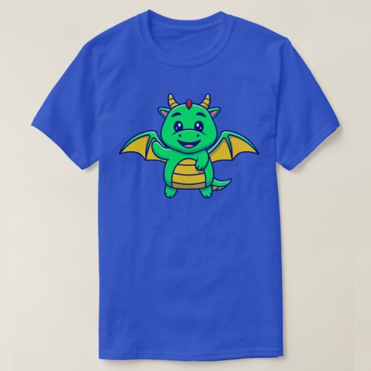 Vliegen met behulp van dragon t-shirt (Design voorkant)
