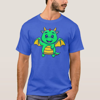 Vliegen met behulp van dragon t-shirt