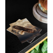 Vliegen met de adelaars feestdagenkaart