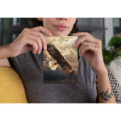 Vliegen met de adelaars feestdagenkaart