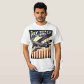Vliegen met de beste t-shirt (Voorkant volledig)
