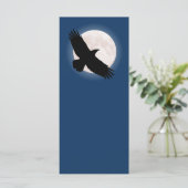 Vliegen met de maan erachter (Staand voorkant)