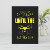 Vliegen met Drone Is Mijn Game Kaart (Staand voorkant)