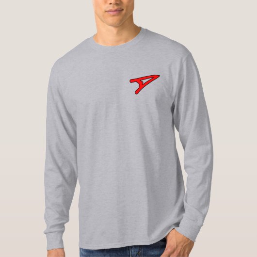 VLIEGEN MET EEN ALPHA T-SHIRT (Voorkant)