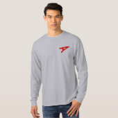 VLIEGEN MET EEN ALPHA T-SHIRT (Voorkant volledig)