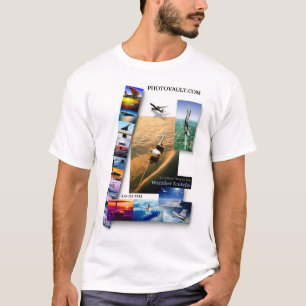 Vliegen met FOTOVAULT.com T-shirt
