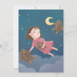 Vliegen met Gingerbread Cookies Dream Kaart