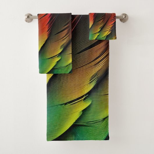 Vliegen met kleur bad handdoek (Insitu)