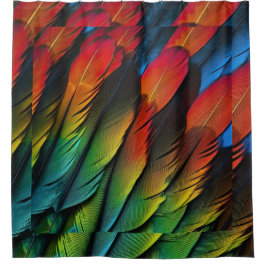 Vliegen met kleur douchegordijn