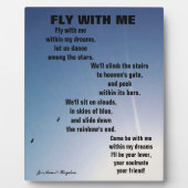 VLIEGEN MET MIJ FOTOPLAAT (Voorkant)