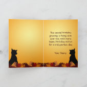 Vliegen met pompoen kaart (Binnen)