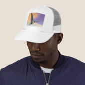 vliegen met Pteranodon dinosaur - 3D rendering Trucker Pet (In situ)