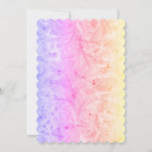 Vliegen met uitnodiging voor het gezin (Achterkant)