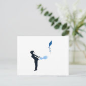 vliegen met xtreme kite briefkaart (Staand voorkant)