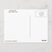 VLIEGEN NAAR EEN "HI"-briefkaart Briefkaart (Achterkant)