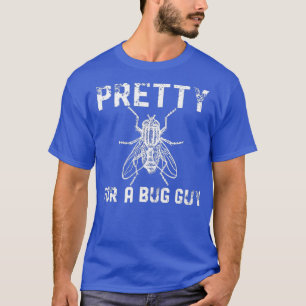 vliegen naar een vliegende man Entomoloog grappig T-shirt