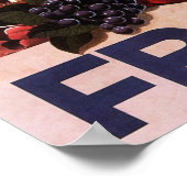 vliegen naar FRANCE Europe Mode Capital Old Airlin Poster (Hoek)