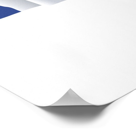 Vliegen naar Frankrijk Poster (Hoek)