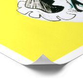 Vliegen naar Havana poster van het klassieke Cubaa (Hoek)