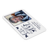 Vliegen naast ons vogelherenherenfuneral Keepslag Magneet (Rechterzijde)