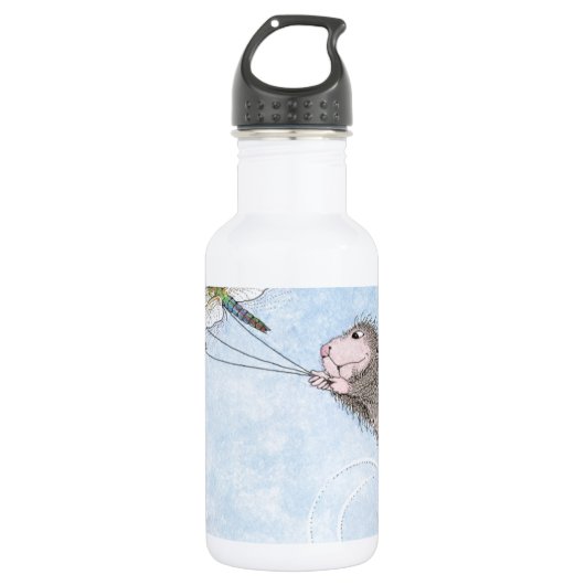 Vliegen om te zeggen waterfles  (Voorkant)