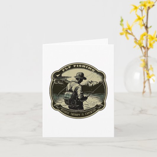 Vliegen - omdat de behandeling duur is kaart (Gele Bloem)