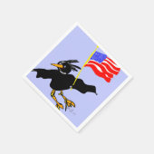 VLIEGEN ONZE VLAG cocktail servetten (Hoek)