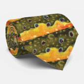 Vliegen op de Brook-forel Stropdas (Opgerold)